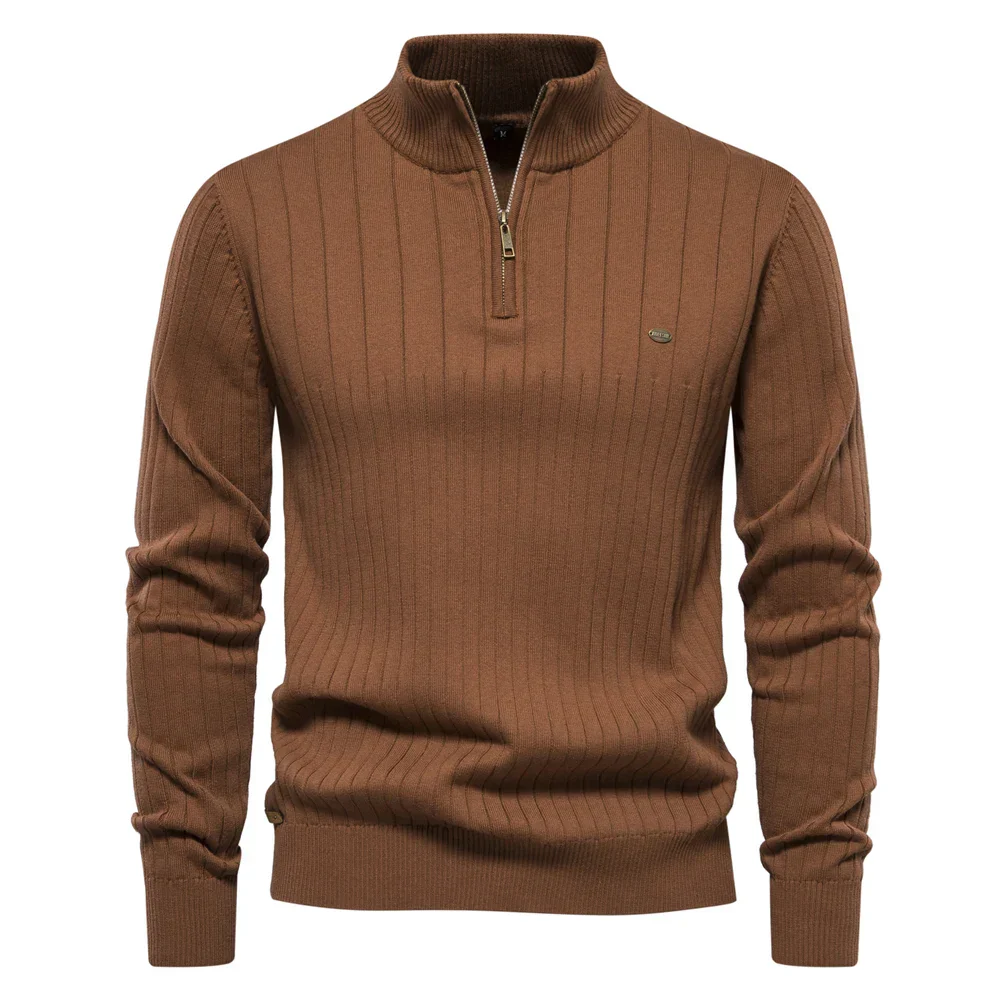 Men’s Quarter-Zip Pullover Sweater
