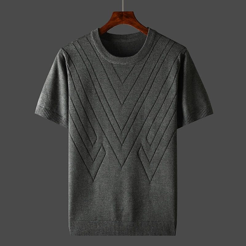 Men’s Short-Sleeve Knit Shirt