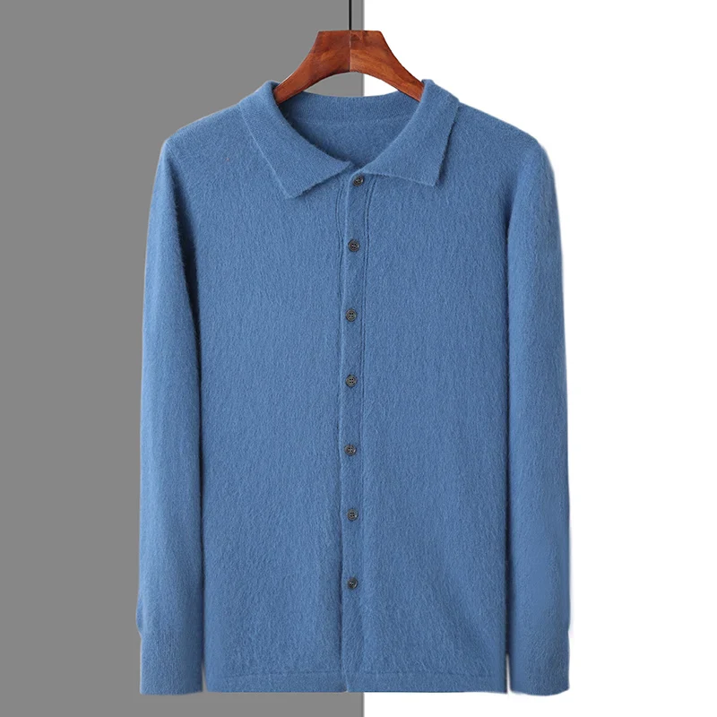 Button Polo Cardigan