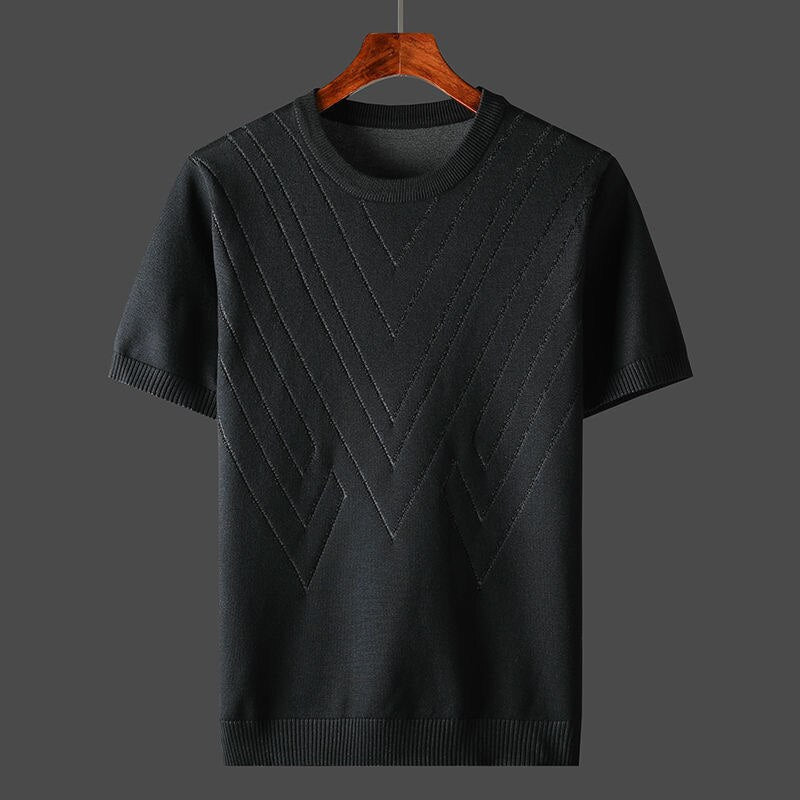 Men’s Short-Sleeve Knit Shirt