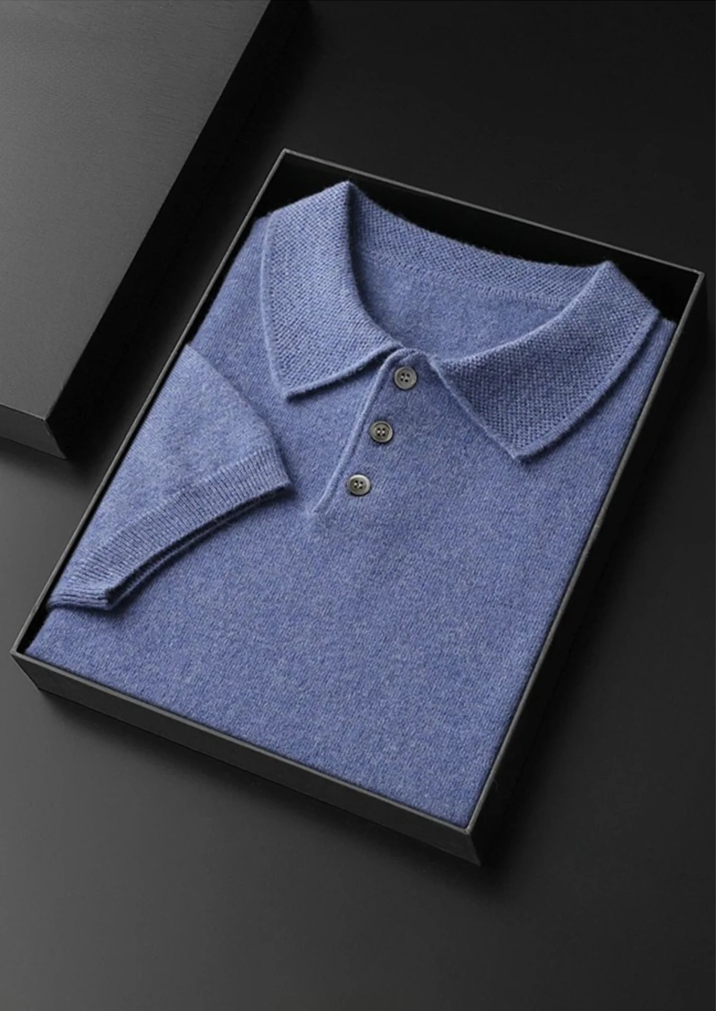 Classic Knit Polo Shirt