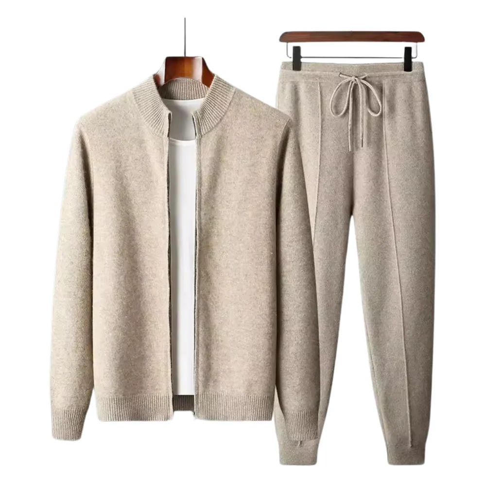 Men’s Two-Piece Zip Lounge Set