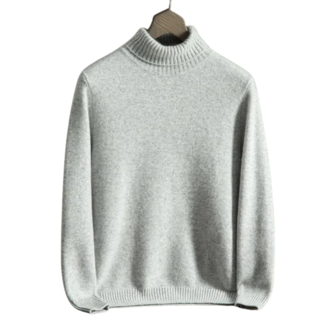 Men’s Ribbed Turtleneck Sweater