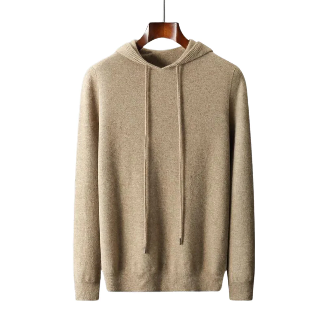 Men’s Knit Hooded Sweater