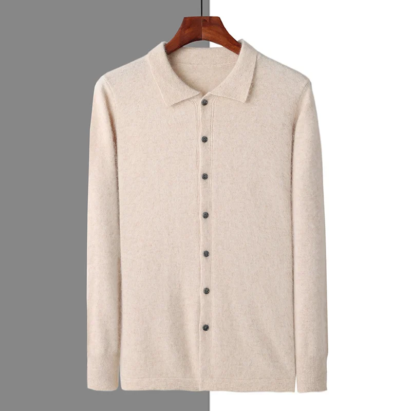 Button Polo Cardigan