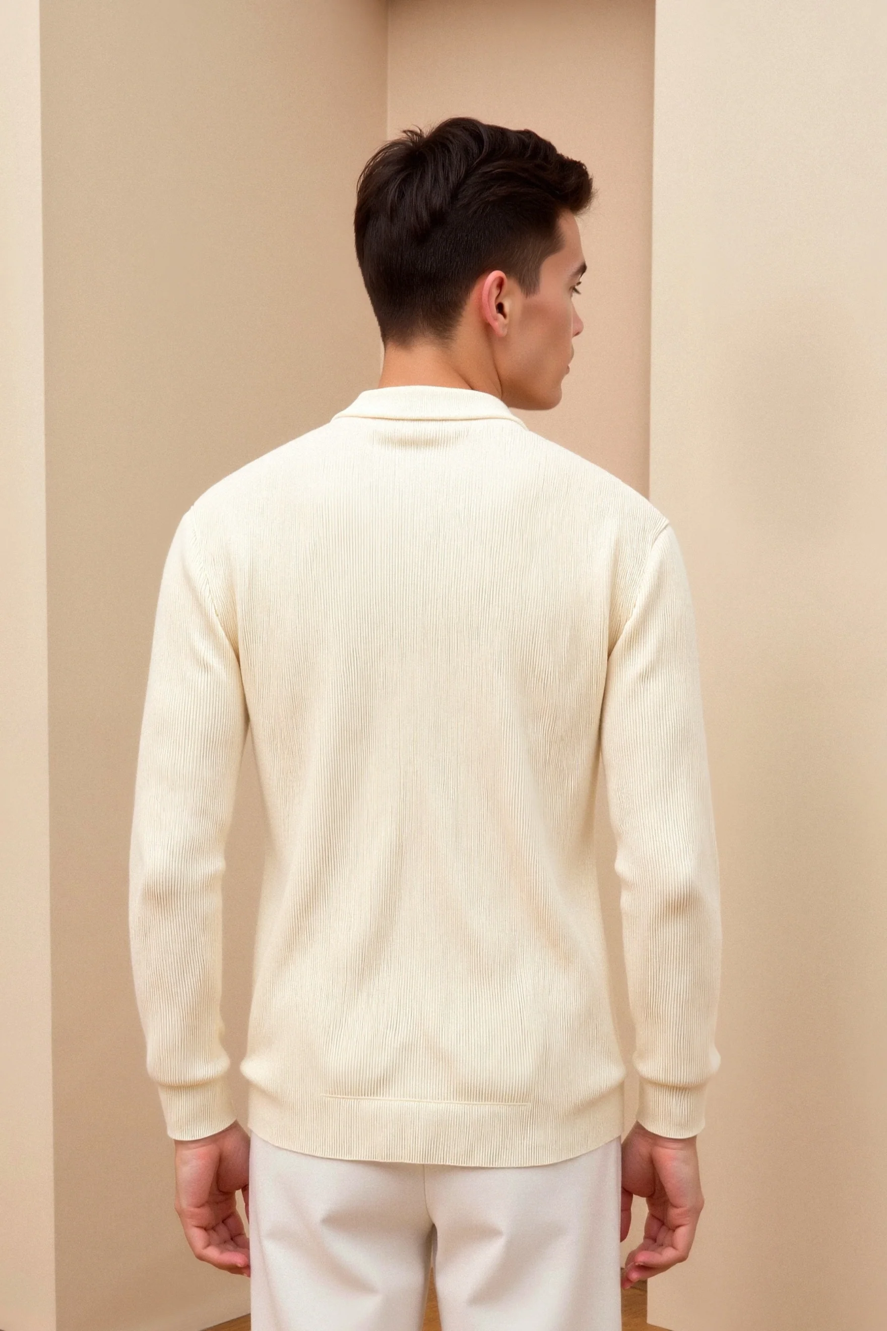 Men’s Crew Neck Cardigan