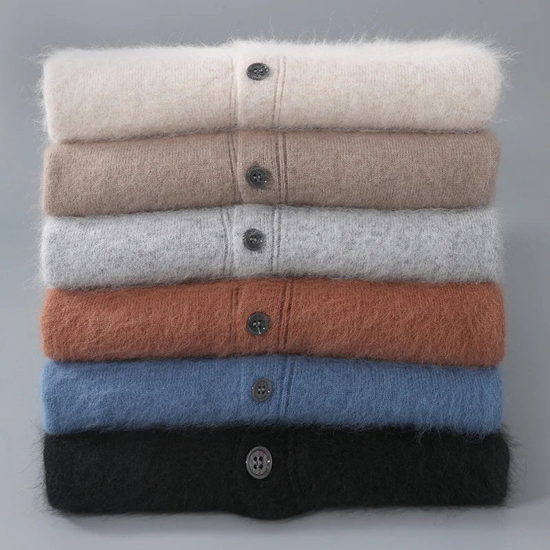 Button Polo Cardigan