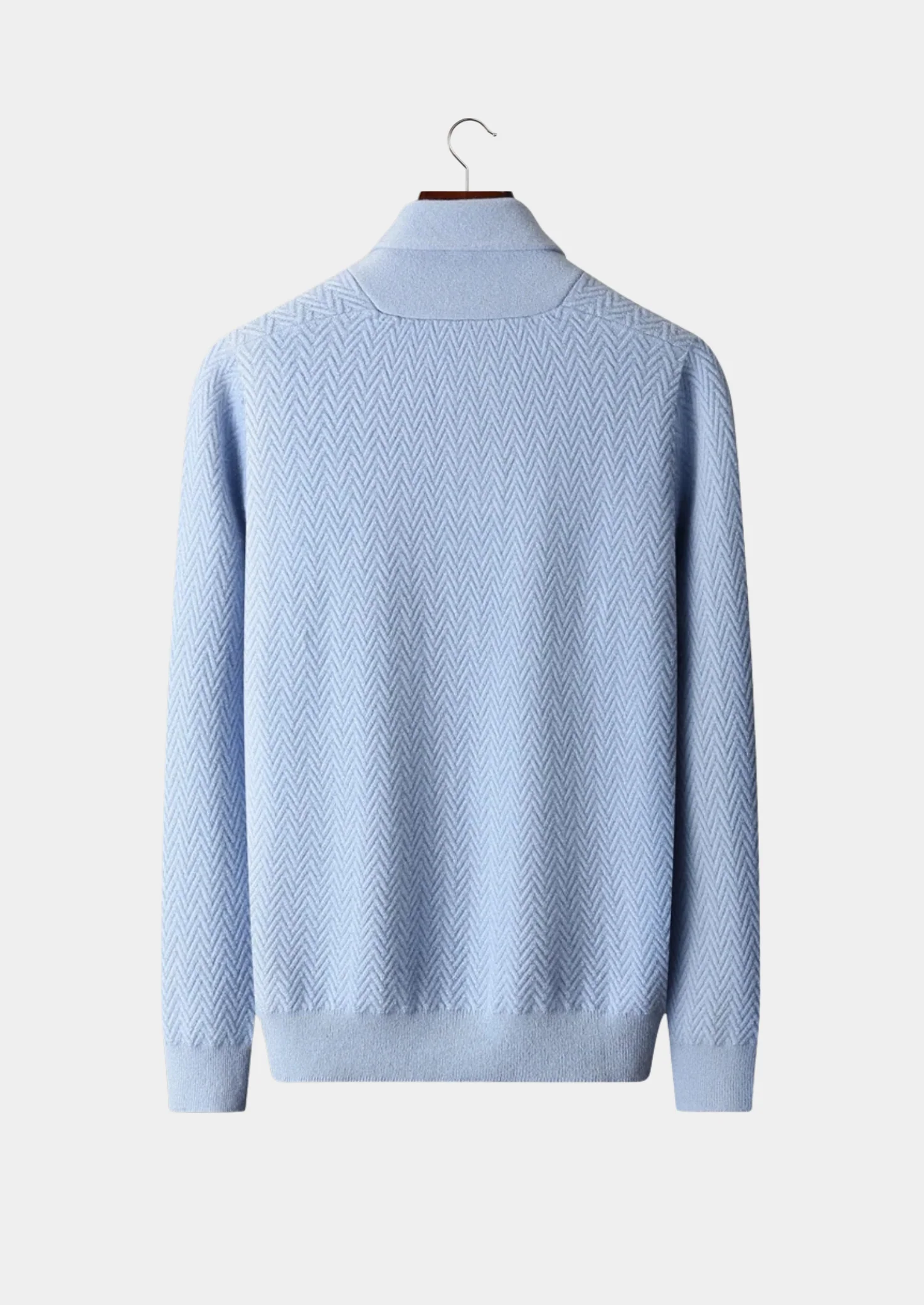 Men’s Zigzag Button Sweater
