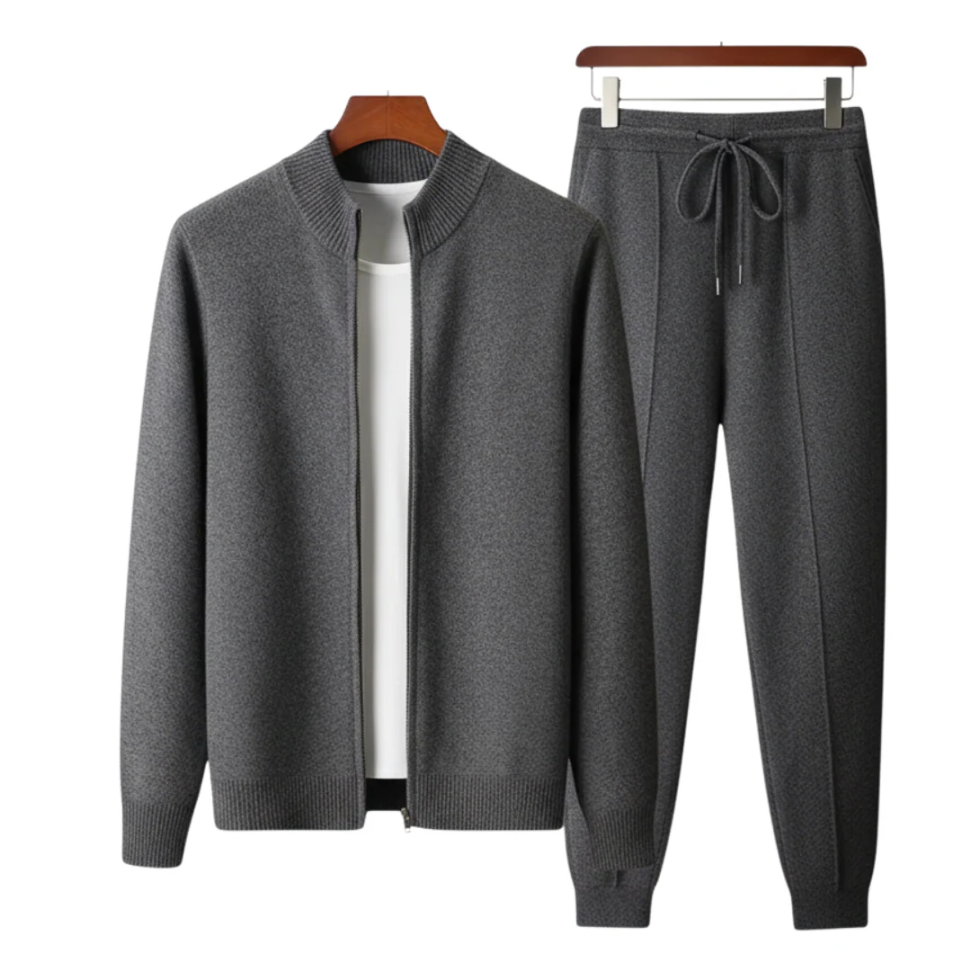 Men’s Two-Piece Zip Lounge Set